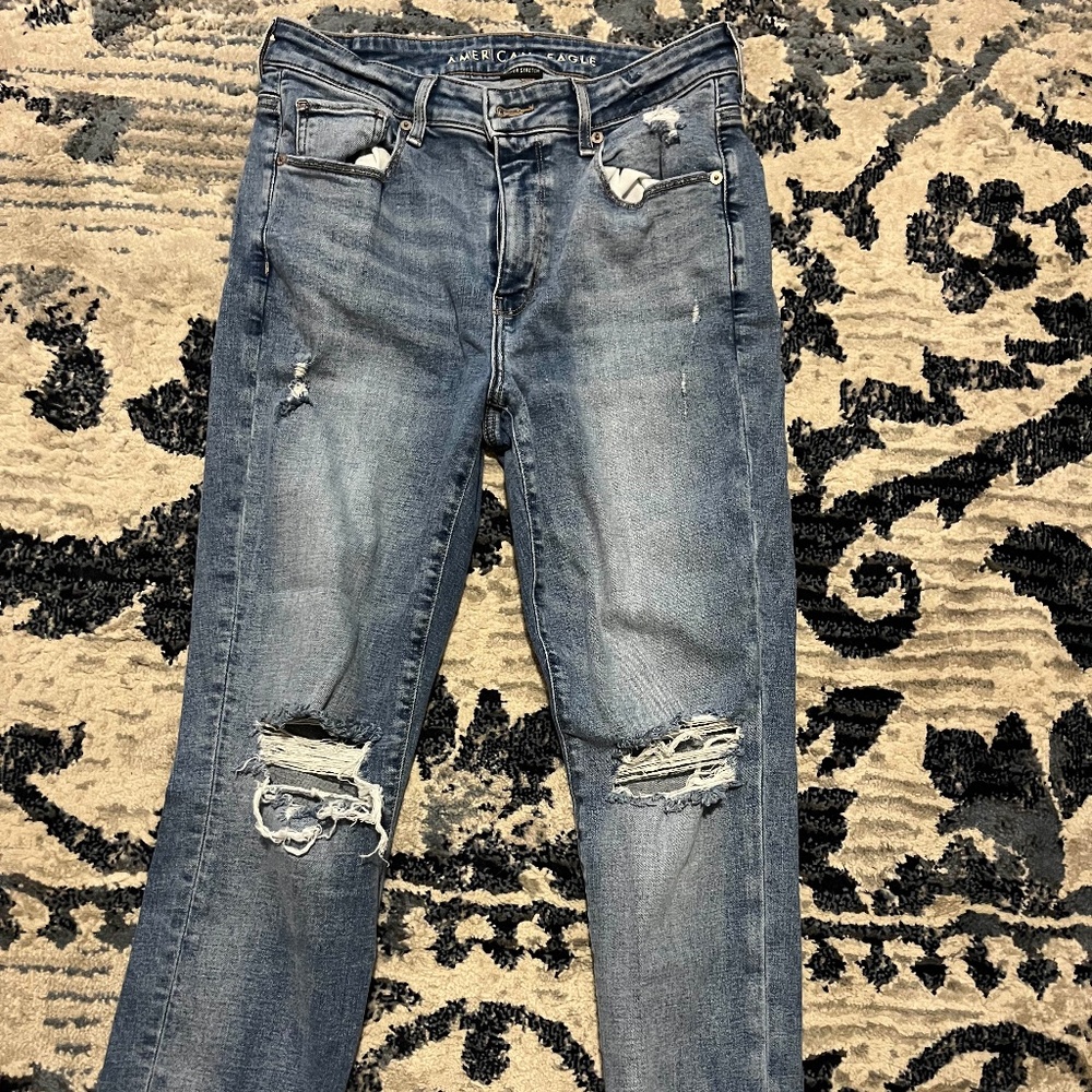 American Eagle High-Rise Skinny jeans (8short)